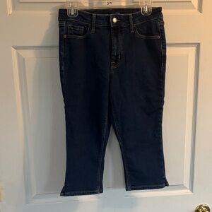 Old Navy Dark Blue Ankle Jeans